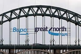 Bupa Signage daytime shot